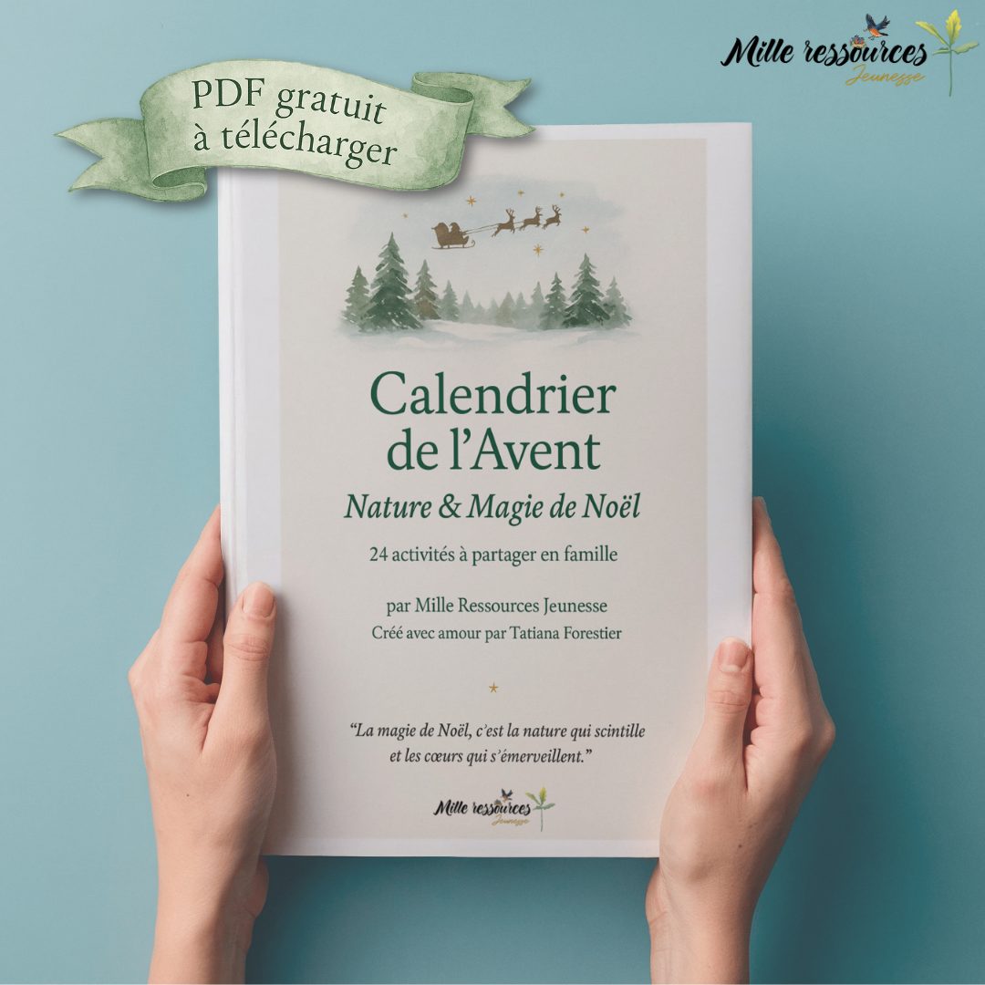Calendrier de l’Avent à imprimer – PDF gratuit